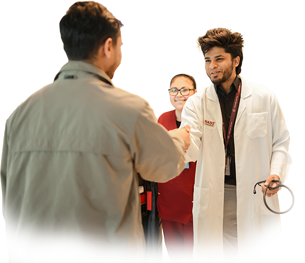 Male healthcare professional